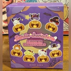 Sanrio Characters Halloween Pumpkin Night Light Blind Box
